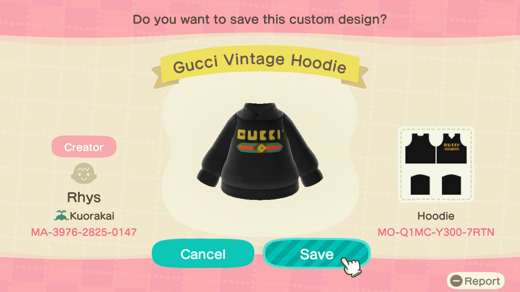 Gucci Vintage Hoodie by Rhys