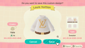 Louis Vuitton Sweater by Vale