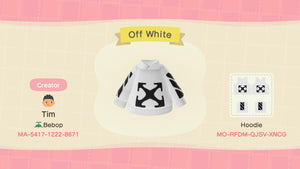 Off White Hoodie by Tim