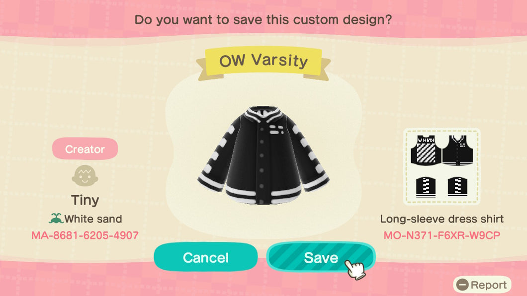 OW Varsity Jacket by Tiny