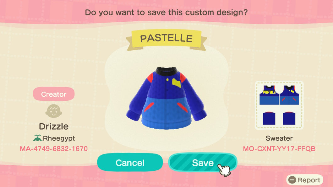 Pastelle Sweater by Drizzle