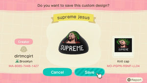 Supreme Jesus Cap by dirtmcgirt
