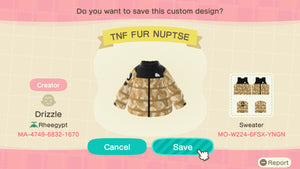 TNF FUR NUPTSE Jacket by Drizzle