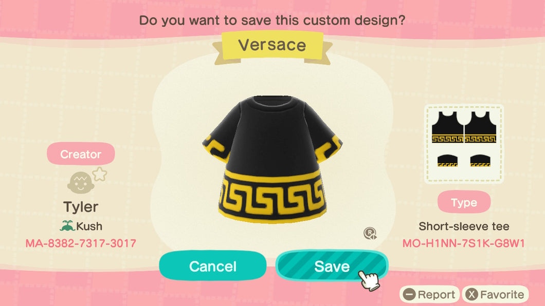 Versace T-Shirt by Tyler